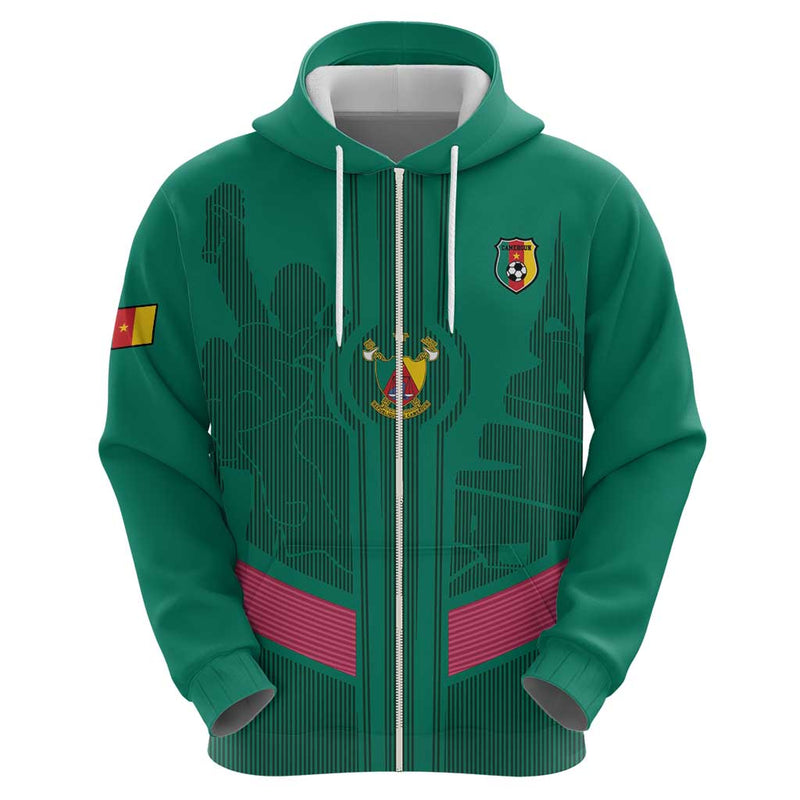 Custom Cameroon Football Waka Waka - This Time For Africa Hoodie