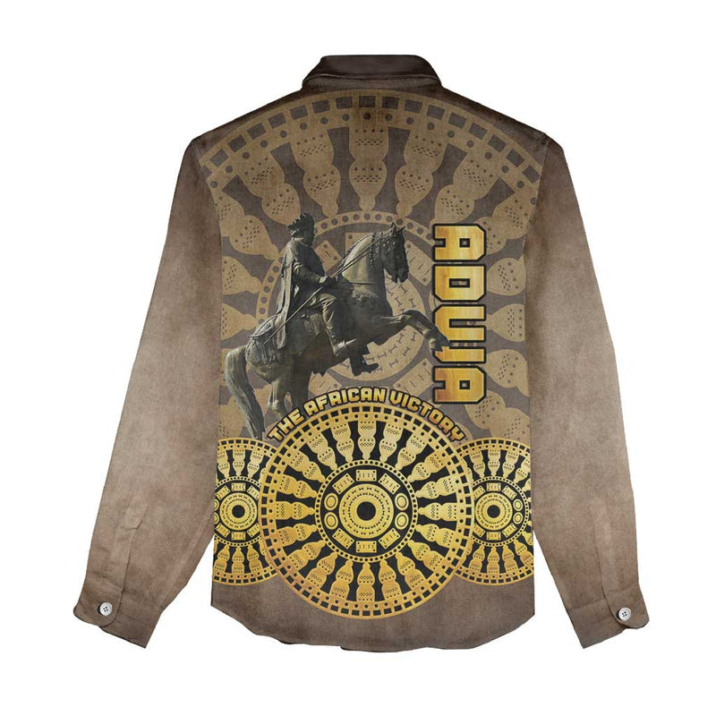 Adwa Victory of Ethiopia African Victory In The Age Of Empire Women Casual Shirt
