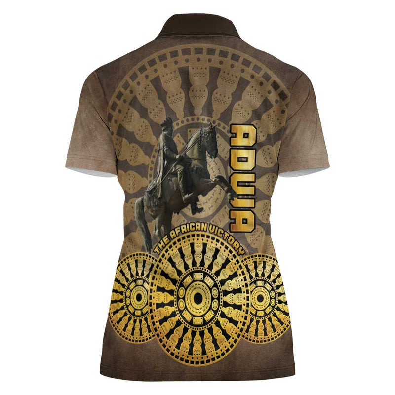 Adwa Victory of Ethiopia African Victory In The Age Of Empire Women Polo Shirt