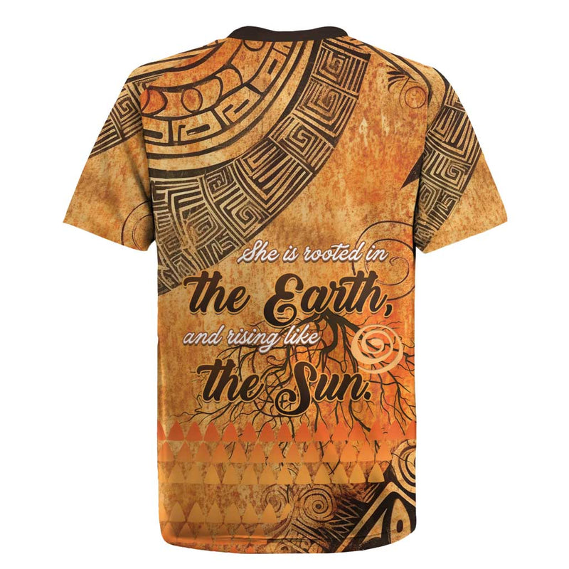 African Women She Is Rooted In The Earth And Rising Like The Sun Rugby Jersey