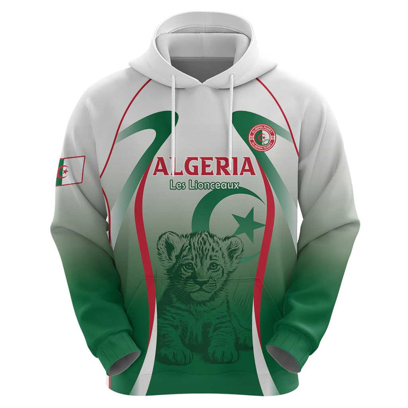 Algeria Rugby Custom Go Lion Cubs Hoodie