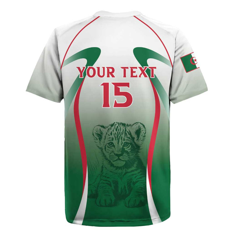Algeria Rugby Custom Go Lion Cubs Rugby Jersey
