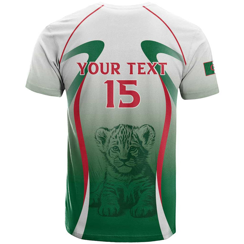 Algeria Rugby Custom Go Lion Cubs T Shirt