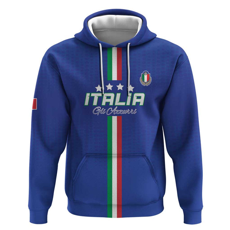 Custom Italy Football Come On Gli Azzurri Hoodie