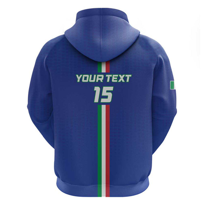Custom Italy Football Come On Gli Azzurri Hoodie