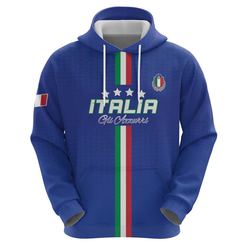 Custom Italy Football Come On Gli Azzurri Hoodie