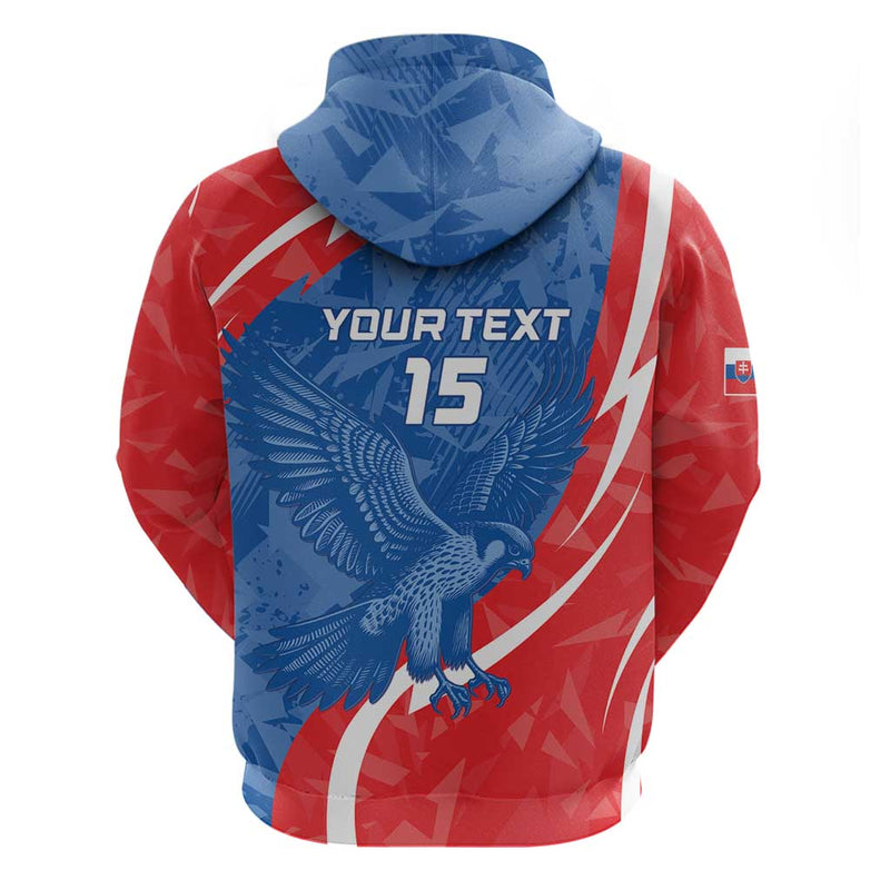 Custom Slovakia Football Come On Sokoli Hoodie