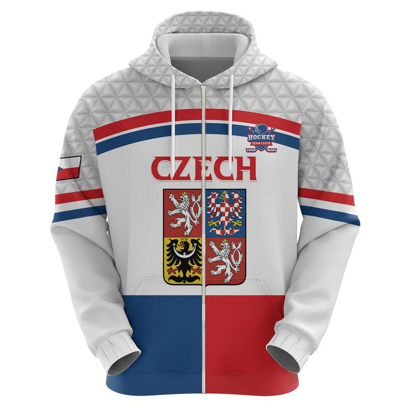 Custom Czech Hockey Go Cesko Hoodie