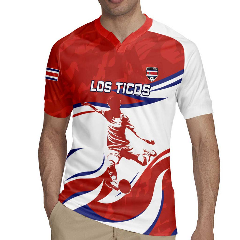 Custom Costa Rica Football Los Ticos With Bull Mascot Rugby Jersey