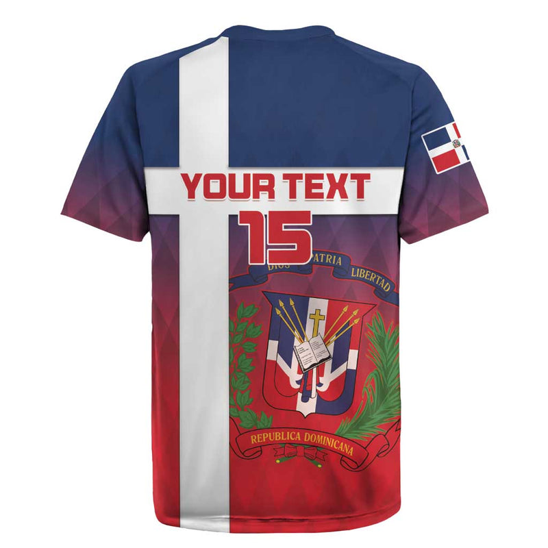 Custom Dominican Republic Football Come On Los Quisqueyanos Rugby Jersey