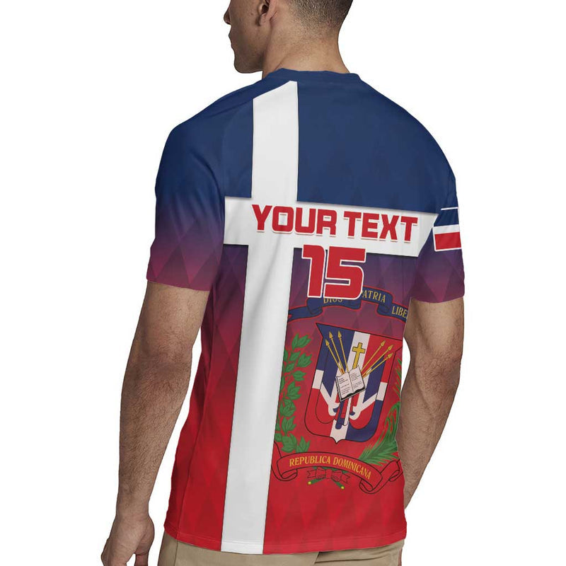 Custom Dominican Republic Football Come On Los Quisqueyanos Rugby Jersey