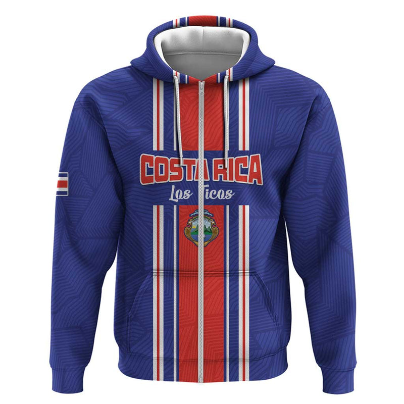Custom Costa Rica Football Vamos Ticos! Hoodie