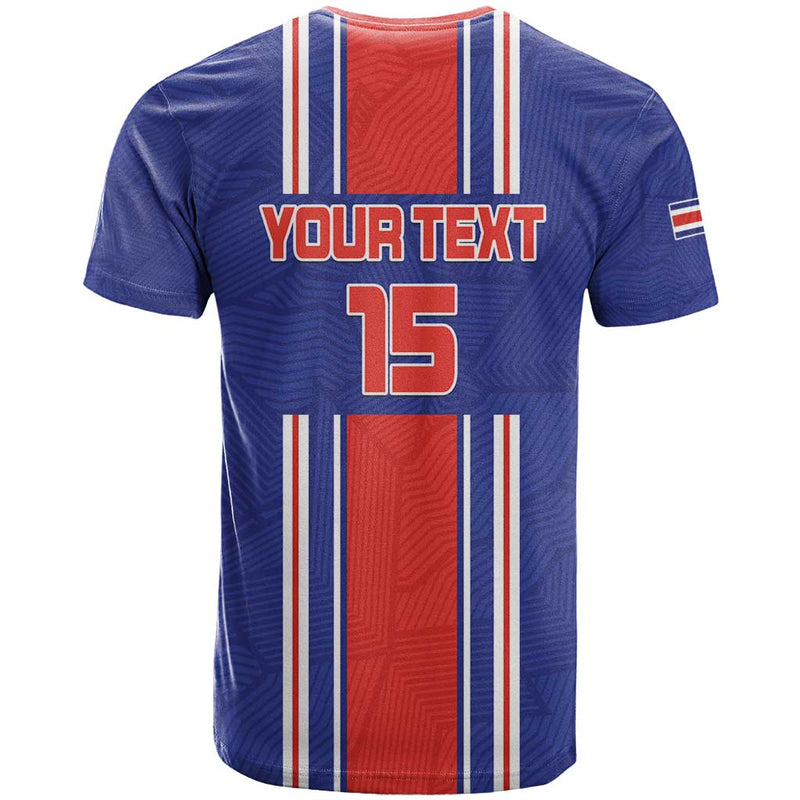 Custom Costa Rica Football Vamos Ticos! T Shirt