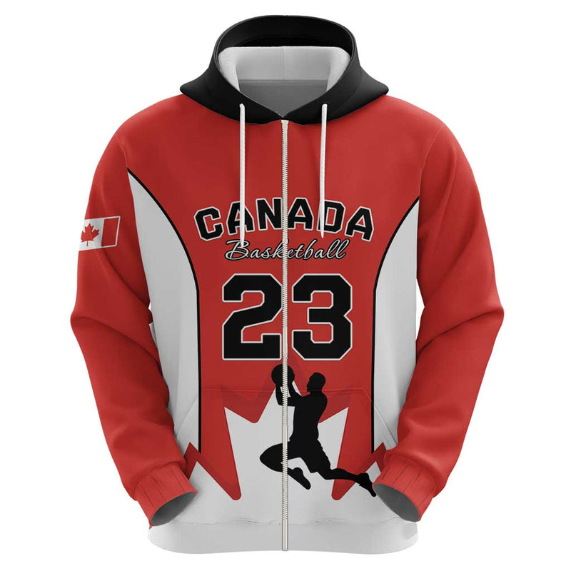 Custom Canada Basketball Go Champions Team Canada Hoodie