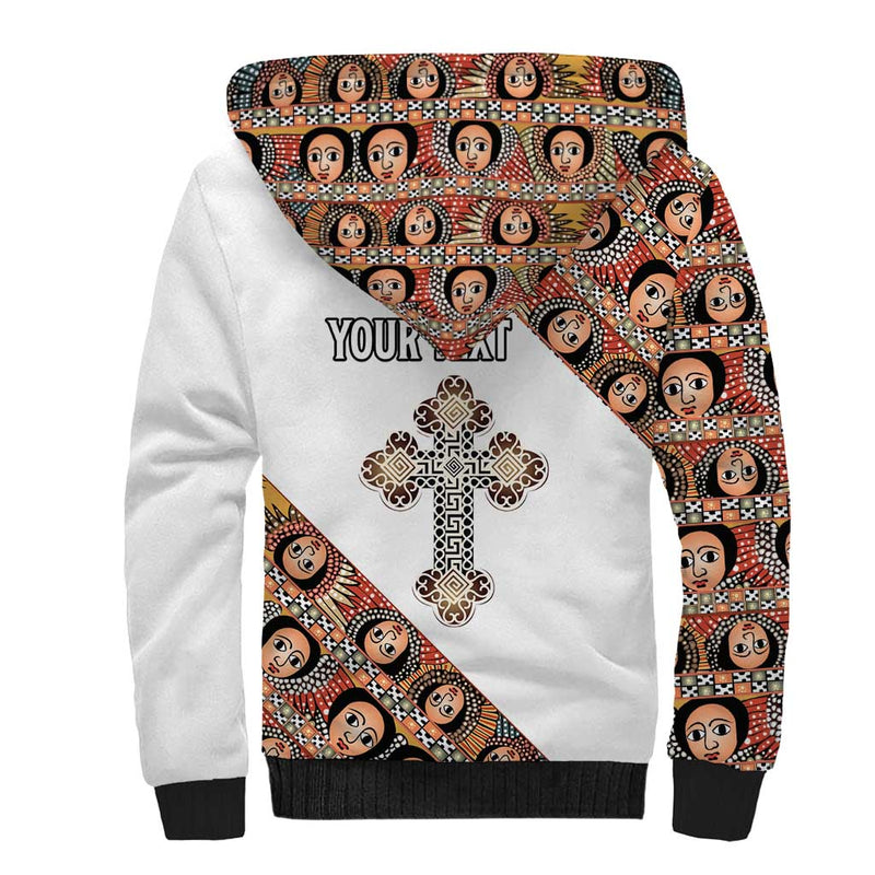 Ethiopian Orthodox Church Angel Sherpa Hoodie