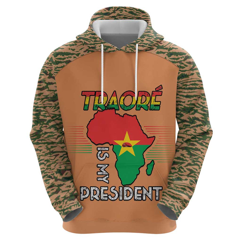 Africa in Solidarity with Traore Africa For Africans Hoodie