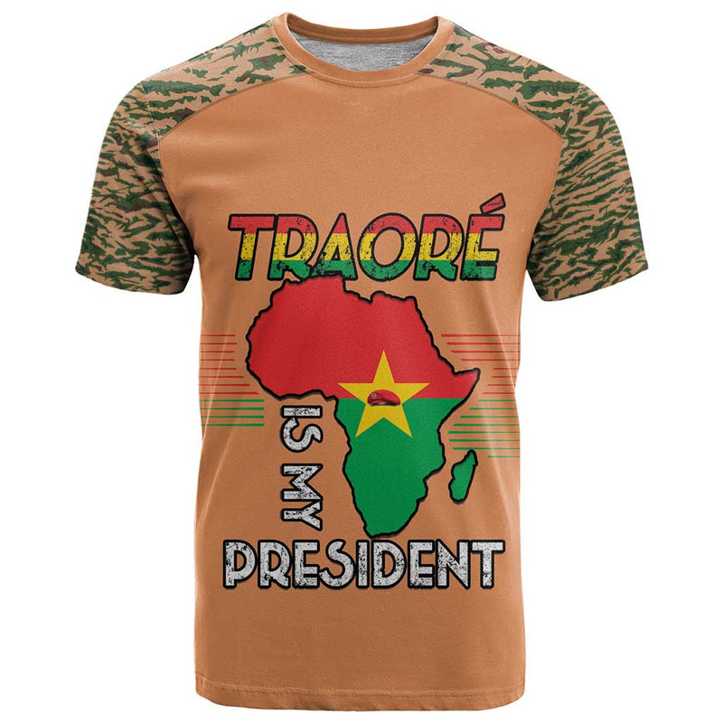 Africa in Solidarity with Traore Africa For Africans T Shirt