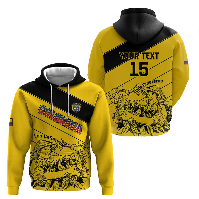 Custom Colombia Football Go Los Cafeteros Hoodie