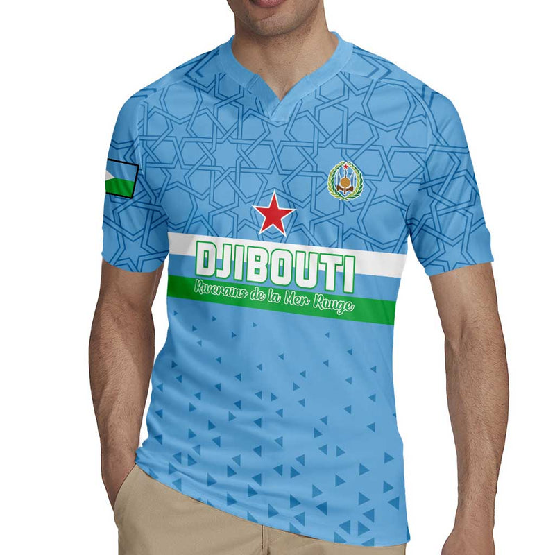 Custom Djibouti Football Come On Riverains De La Mer Rouge Rugby Jersey