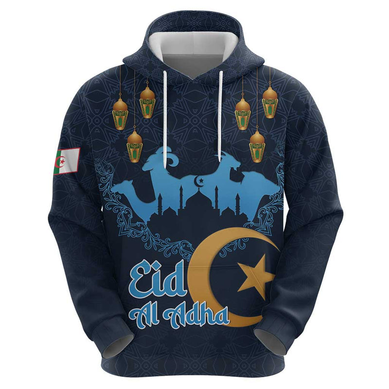 Algeria Happy Eid Mubarak Eid Al-Adha Hoodie