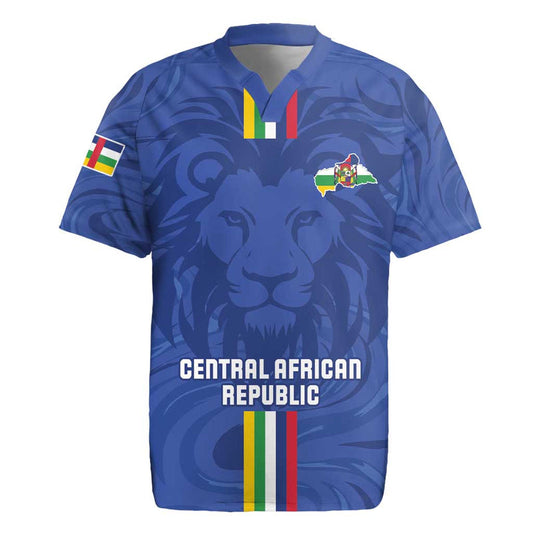 Custom Central African Republic Football Go Les Fauves Go Rugby Jersey