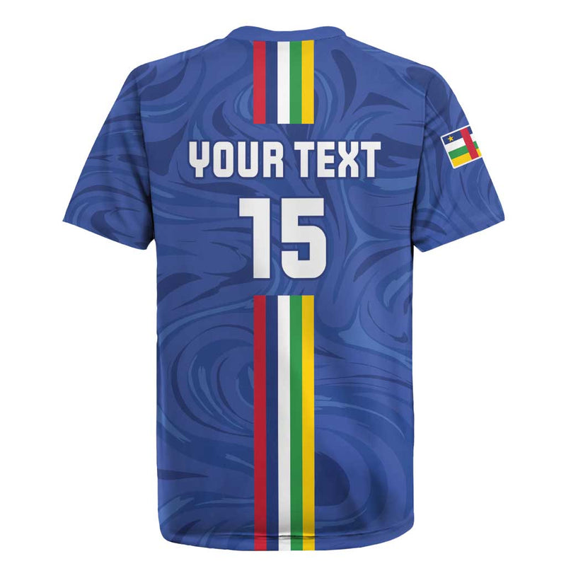Custom Central African Republic Football Go Les Fauves Go Rugby Jersey