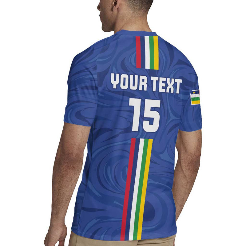 Custom Central African Republic Football Go Les Fauves Go Rugby Jersey
