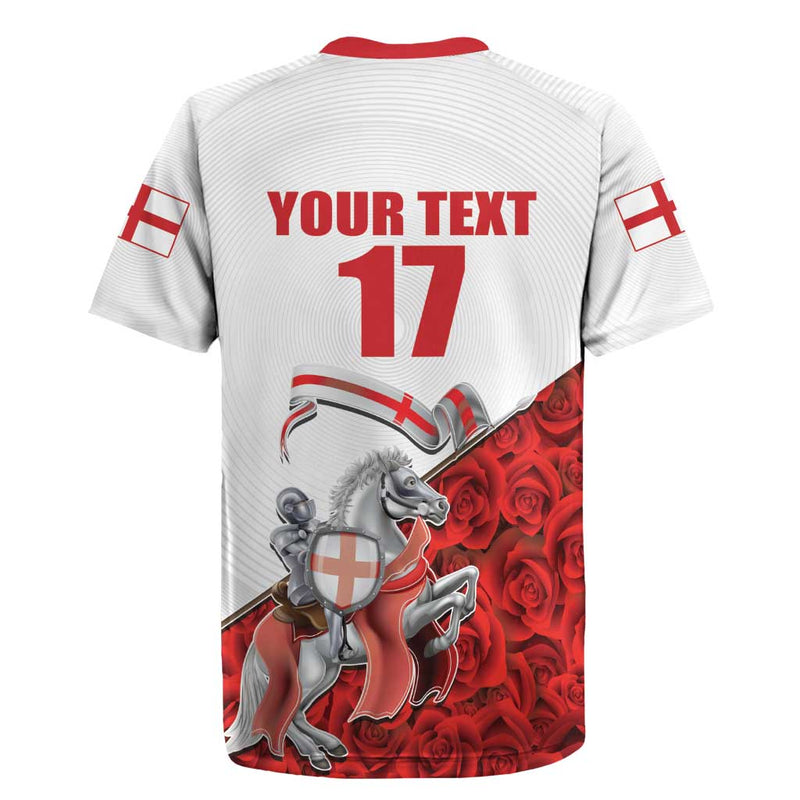 Custom England Field Hockey Champions Old Georgians Hockey Club Sporty Style Rugby Jersey