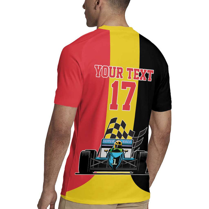 Custom Belgium Formula One Motorsport With Flag F1 World Championship Rugby Jersey
