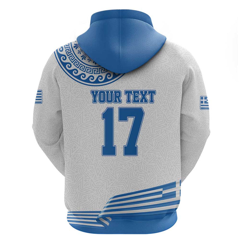 Custom Greece Basketball Champions Sporty Style with Eagle Mascot Hoodie