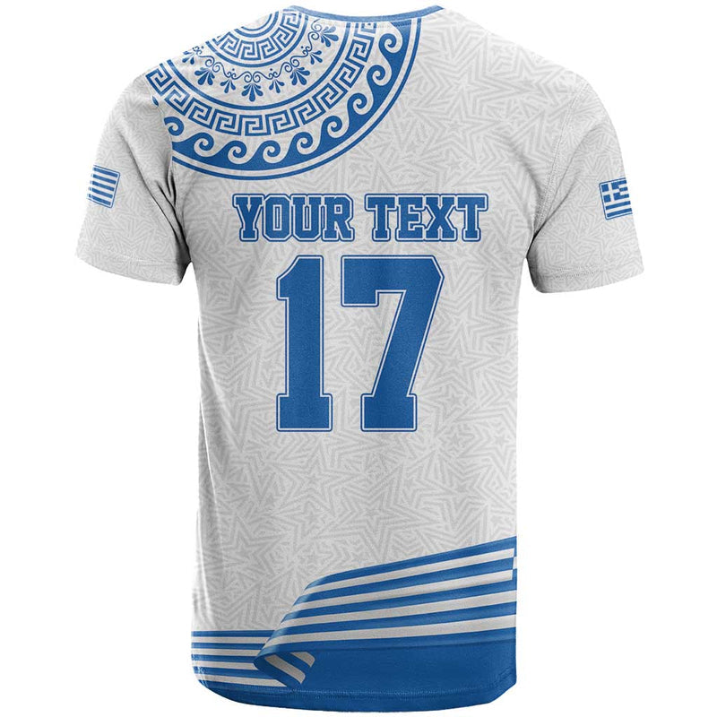 Custom Greece Basketball Champions Sporty Style with Eagle Mascot T Shirt