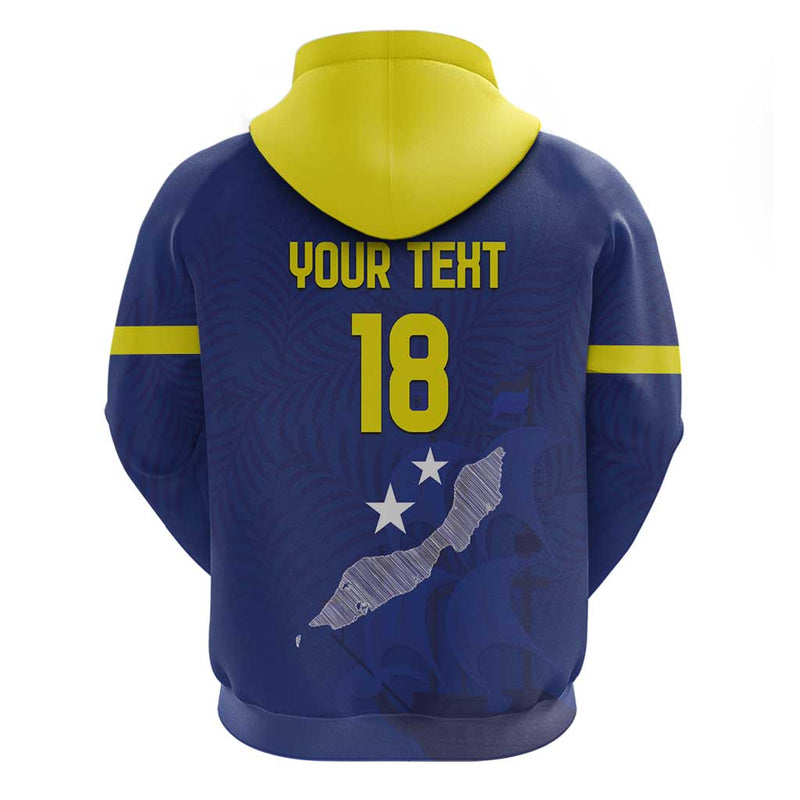 Custom Curacao Football La Pantera Negra Hoodie
