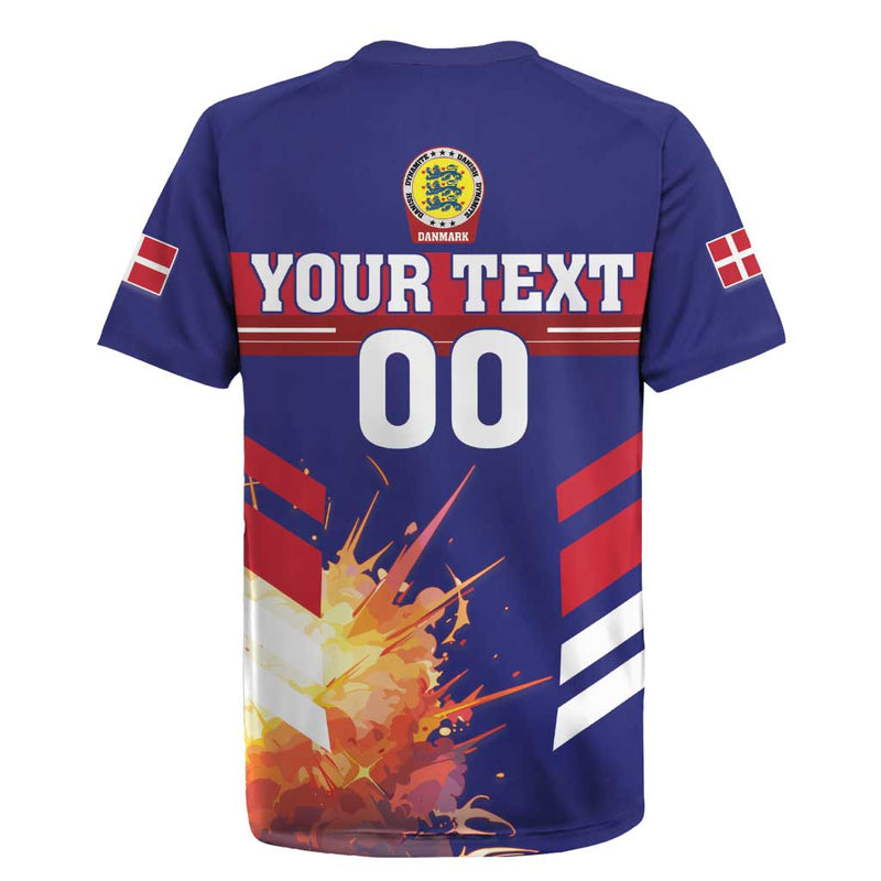 Custom Denmark Football Come On Danish Dynamite Rugby Jersey