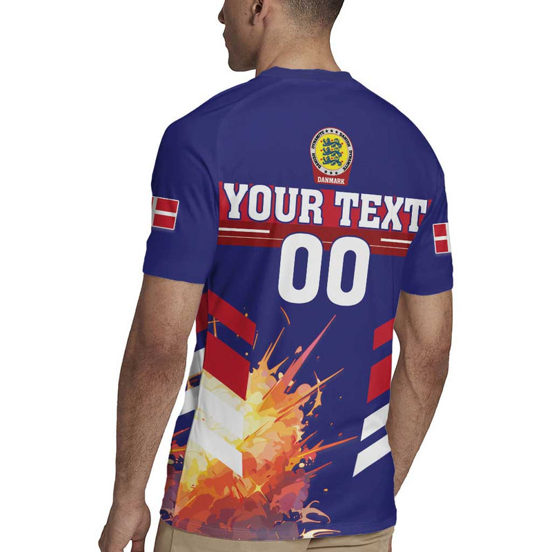 Custom Denmark Football Come On Danish Dynamite Rugby Jersey