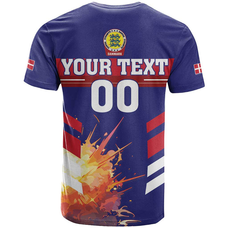 Custom Denmark Football Come On Danish Dynamite T Shirt