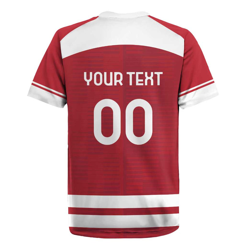 Custom Denmark Hockey Danish Lions Rugby Jersey