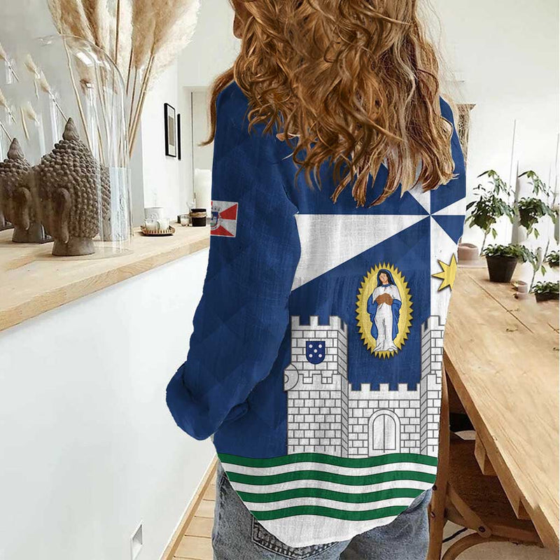 Faro Portugal Sporty Style Women Casual Shirt