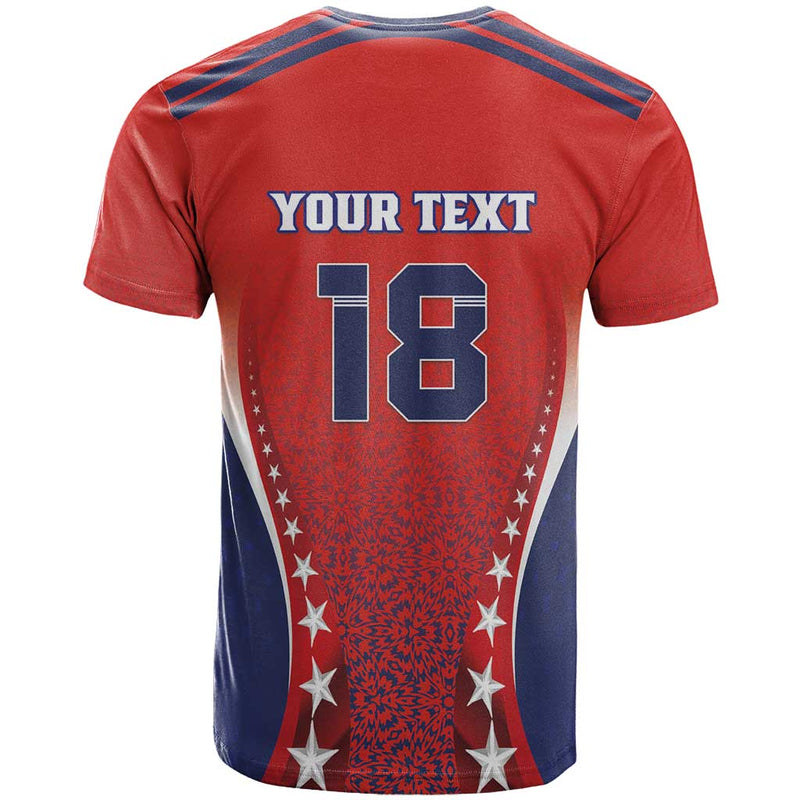 Custom Costa Rica Football Los Ticos Sporty Style T Shirt