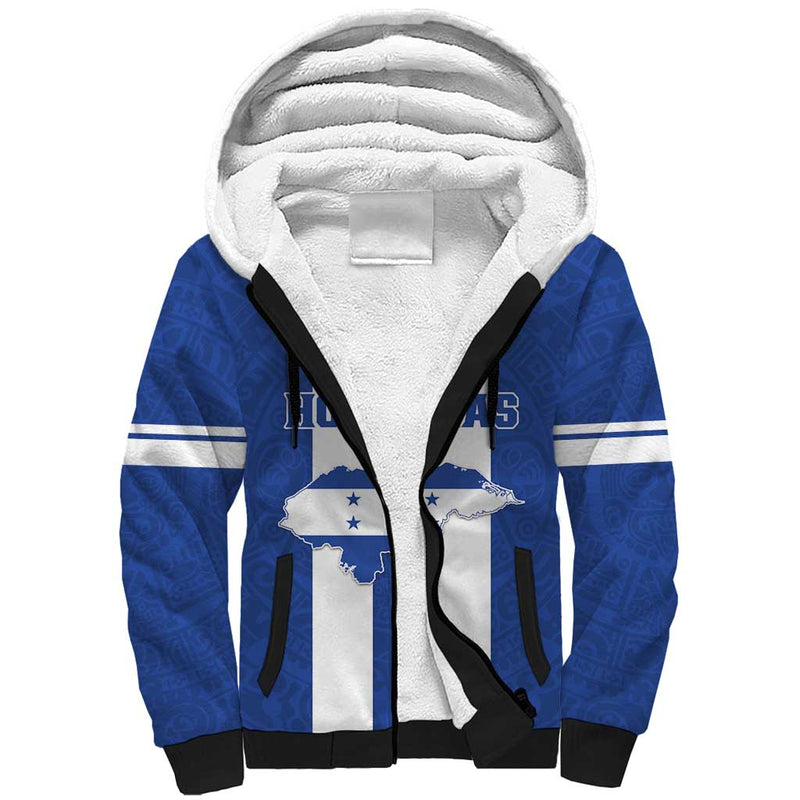 Custom Honduras Football La H Go Champion Sherpa Hoodie