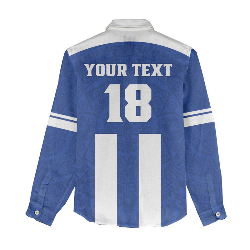 Custom Honduras Football La H Go Champion Women Casual Shirt
