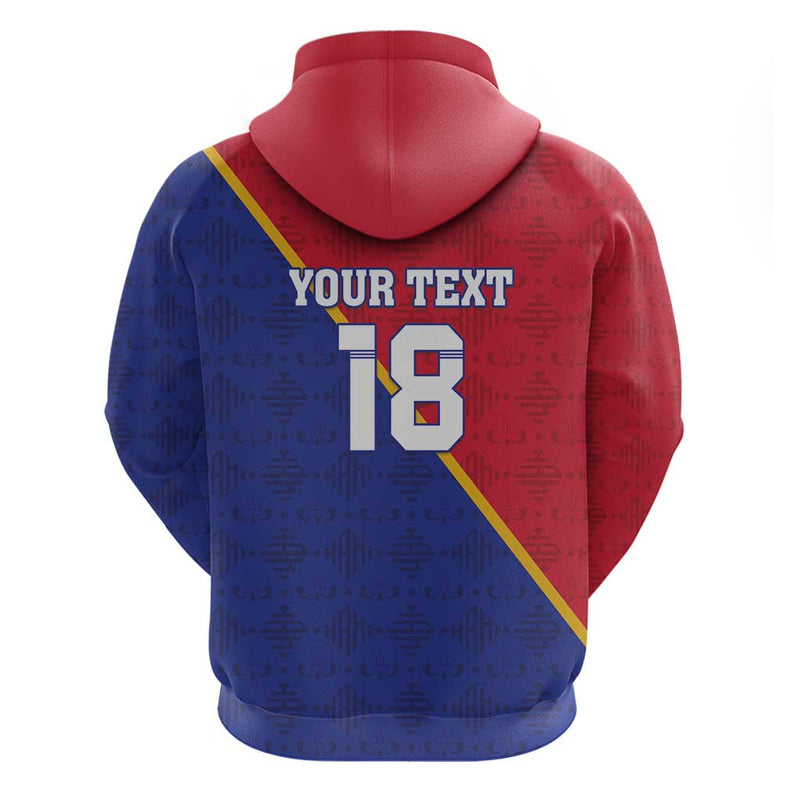 Custom Haiti Football Les Grenadiers Hoodie