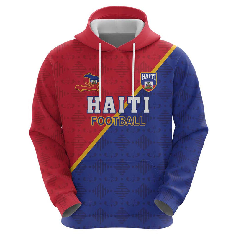 Custom Haiti Football Les Grenadiers Hoodie
