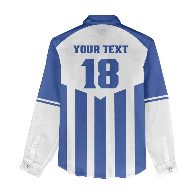 Custom Honduras Football Los Catrachos Sporty Style Women Casual Shirt