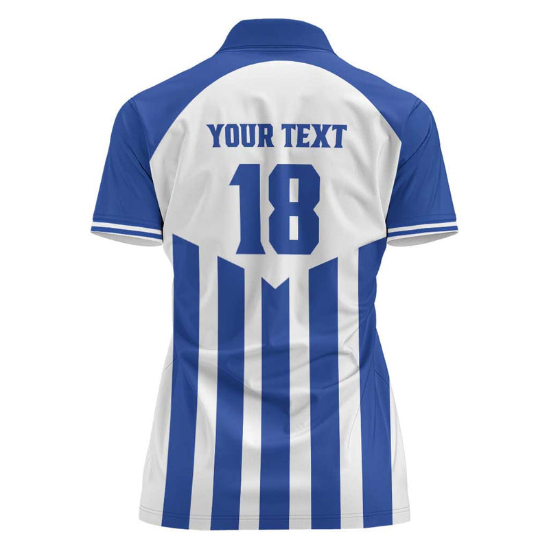 Custom Honduras Football Los Catrachos Sporty Style Women Polo Shirt