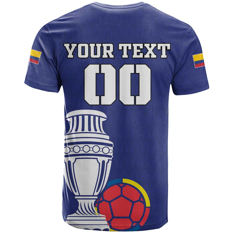 Custom Colombia Football 2024 Copa America T Shirt