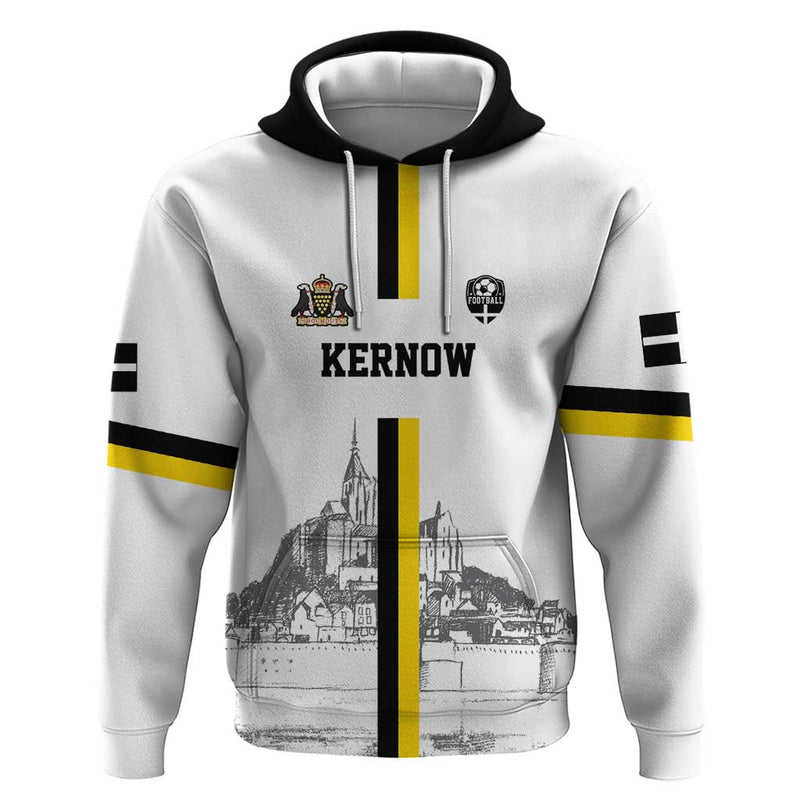 Custom Cornwall Football Hoodie Mont Saint Michel