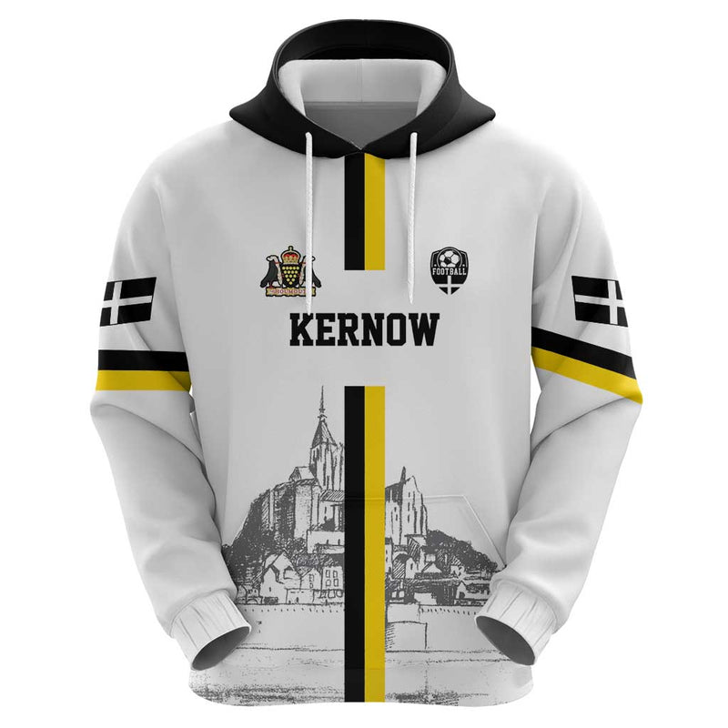 Custom Cornwall Football Mont Saint Michel Hoodie