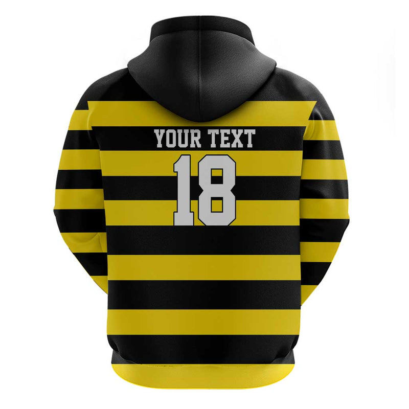 Custom Cornwall Rugby Hoodie One and All