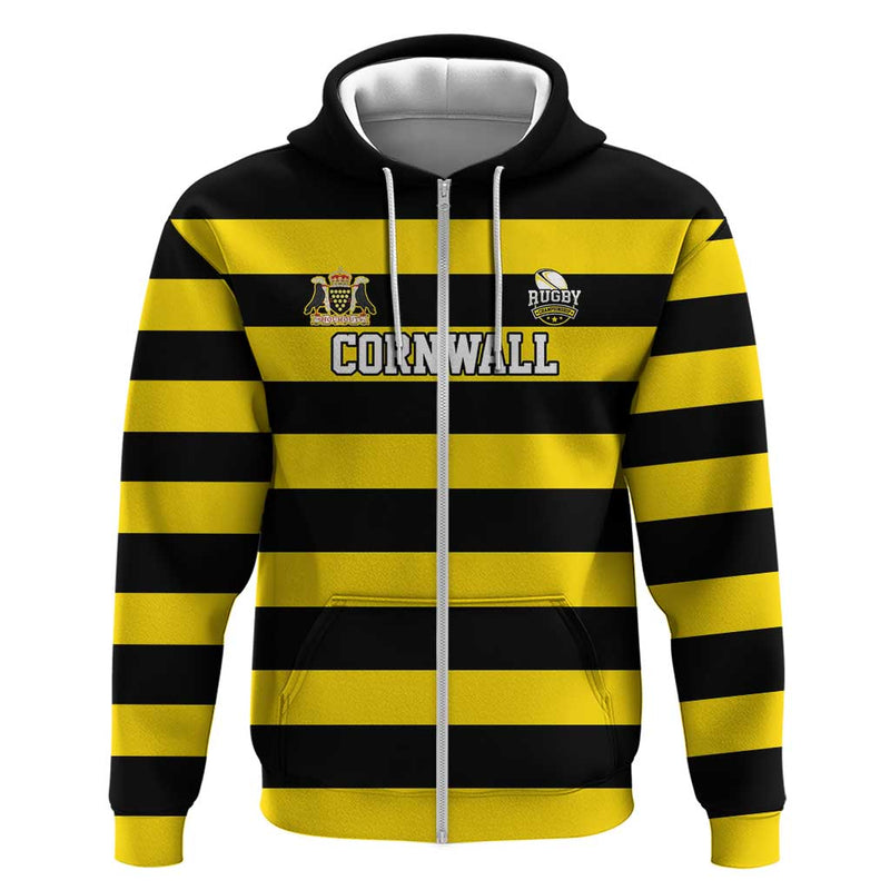 Custom Cornwall Rugby One And All Hoodie