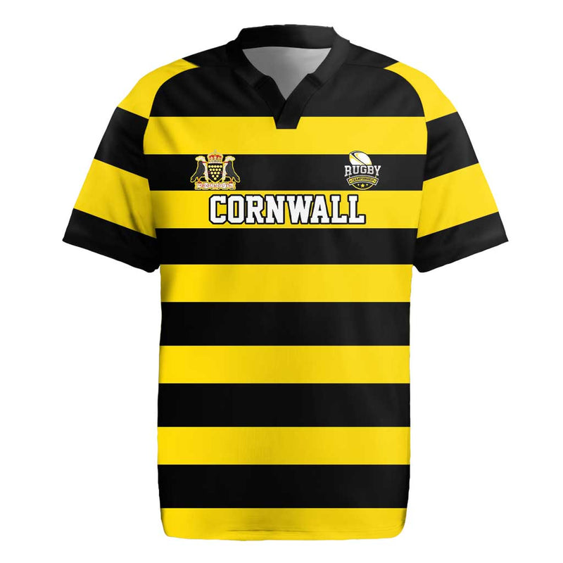 Custom Cornwall Rugby One And All Rugby Jersey